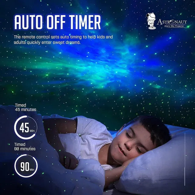 ✨ Astronaut Galaxy Projector - 360 Magnetic Head Rotation, Remote Control
