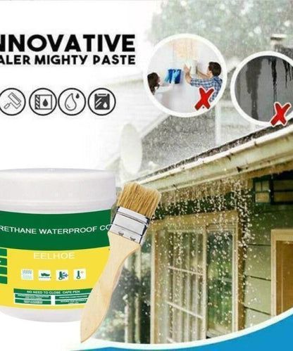 🚿 छत-दीवार की सीलन का सुपरहीरो – Transparent Waterproof Glue + Brush ✨🖌️💧